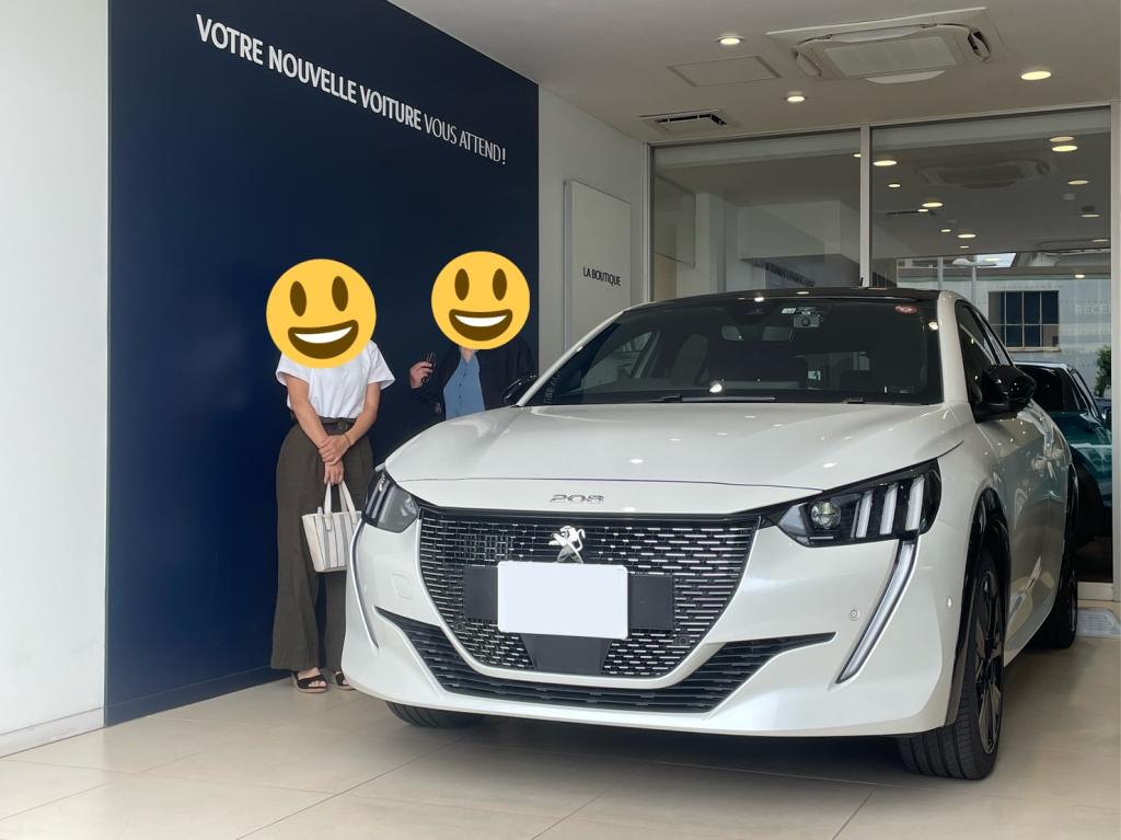 人生にPEUGEOTで華を！ご納車おめでとうございます☆