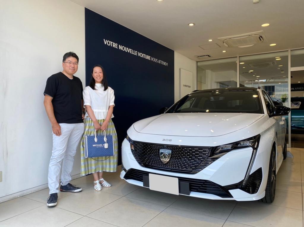 人生にPEUGEOTで華を！ご納車おめでとうございます☆