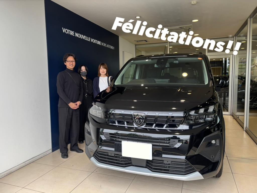 人生にPEUGEOTで華を！ご納車おめでとうございます☆