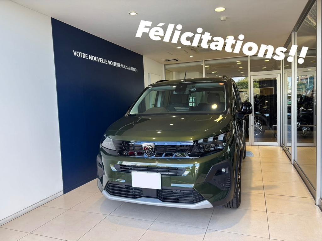 人生にPEUGEOTで華を！ご納車おめでとうございます☆