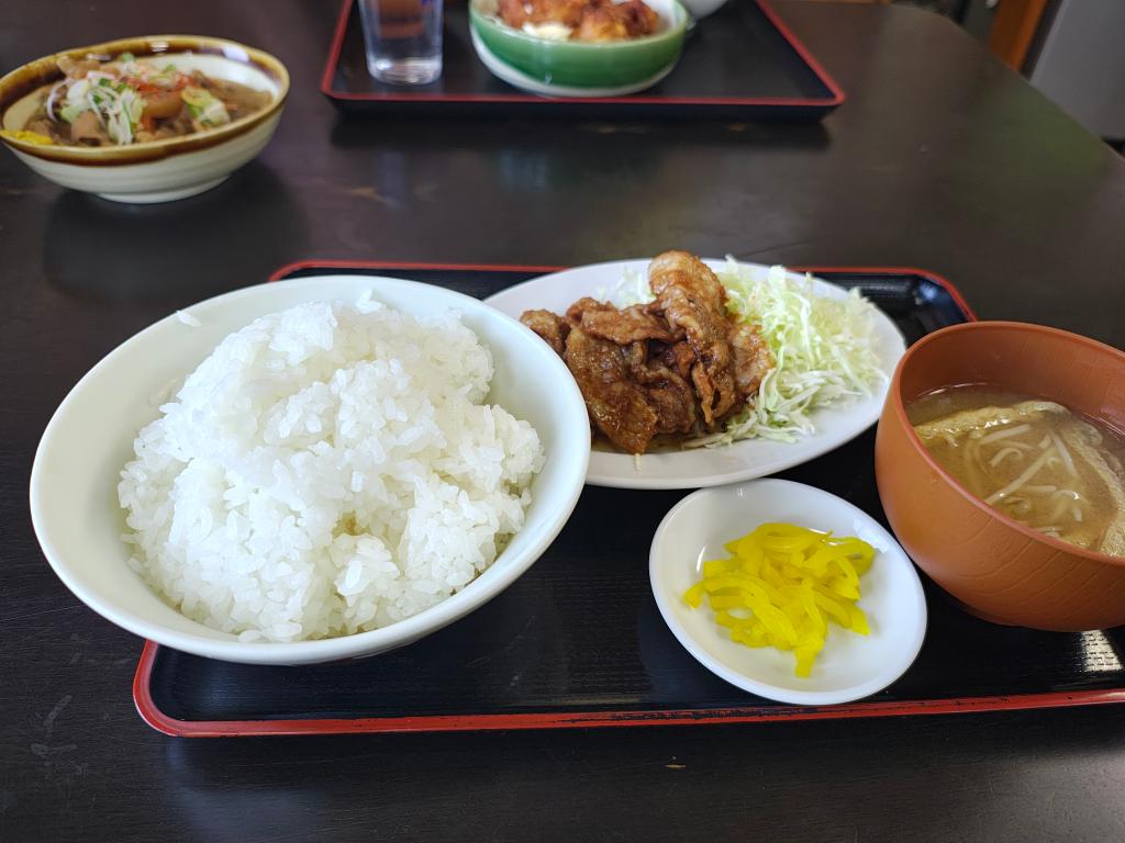 また食堂に行ってきました