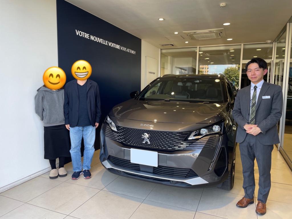 人生にPEUGEOTで華を！ご納車おめでとうございます☆