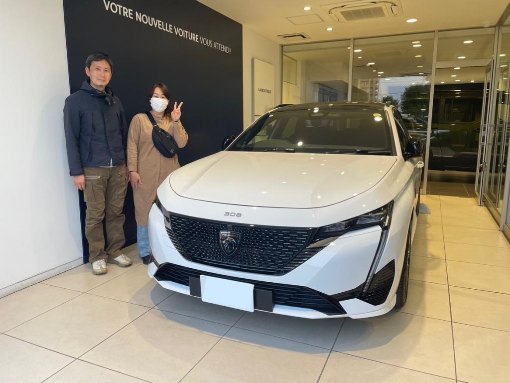 人生にPEUGEOTで華を！ご納車おめでとうございます☆