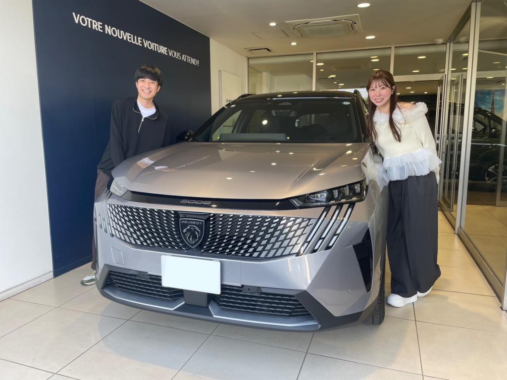 人生にPEUGEOTで華を！ご納車おめでとうございます☆