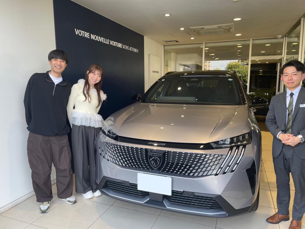 人生にPEUGEOTで華を！ご納車おめでとうございます☆
