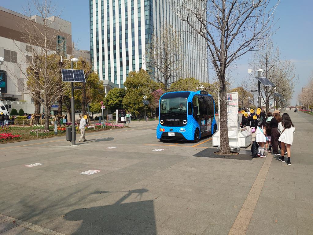 春のお台場散策。