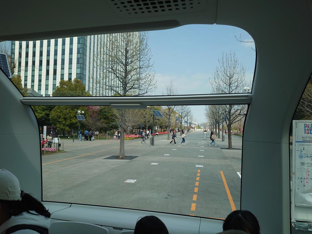 春のお台場散策。