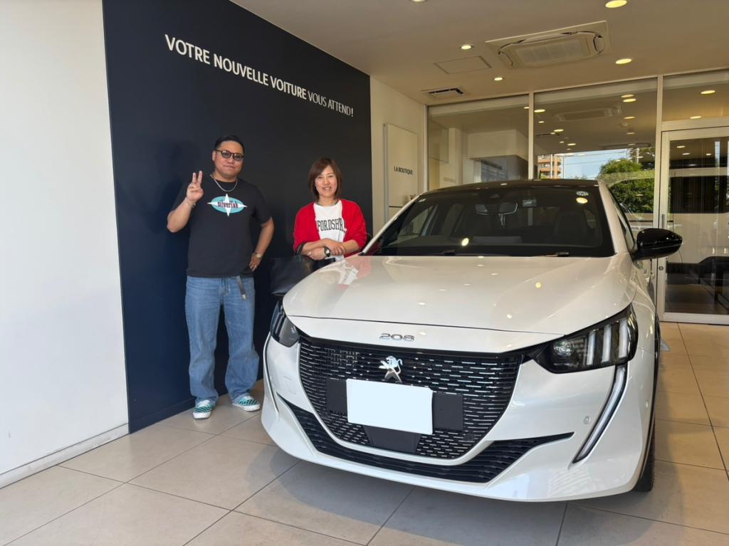 人生にPEUGEOTで華を！ご納車おめでとうございます☆