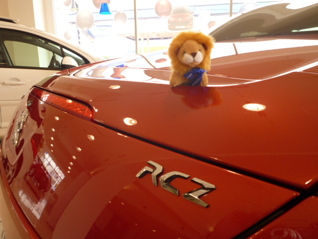 ＲＣＺ　展示車（試乗車）　入庫