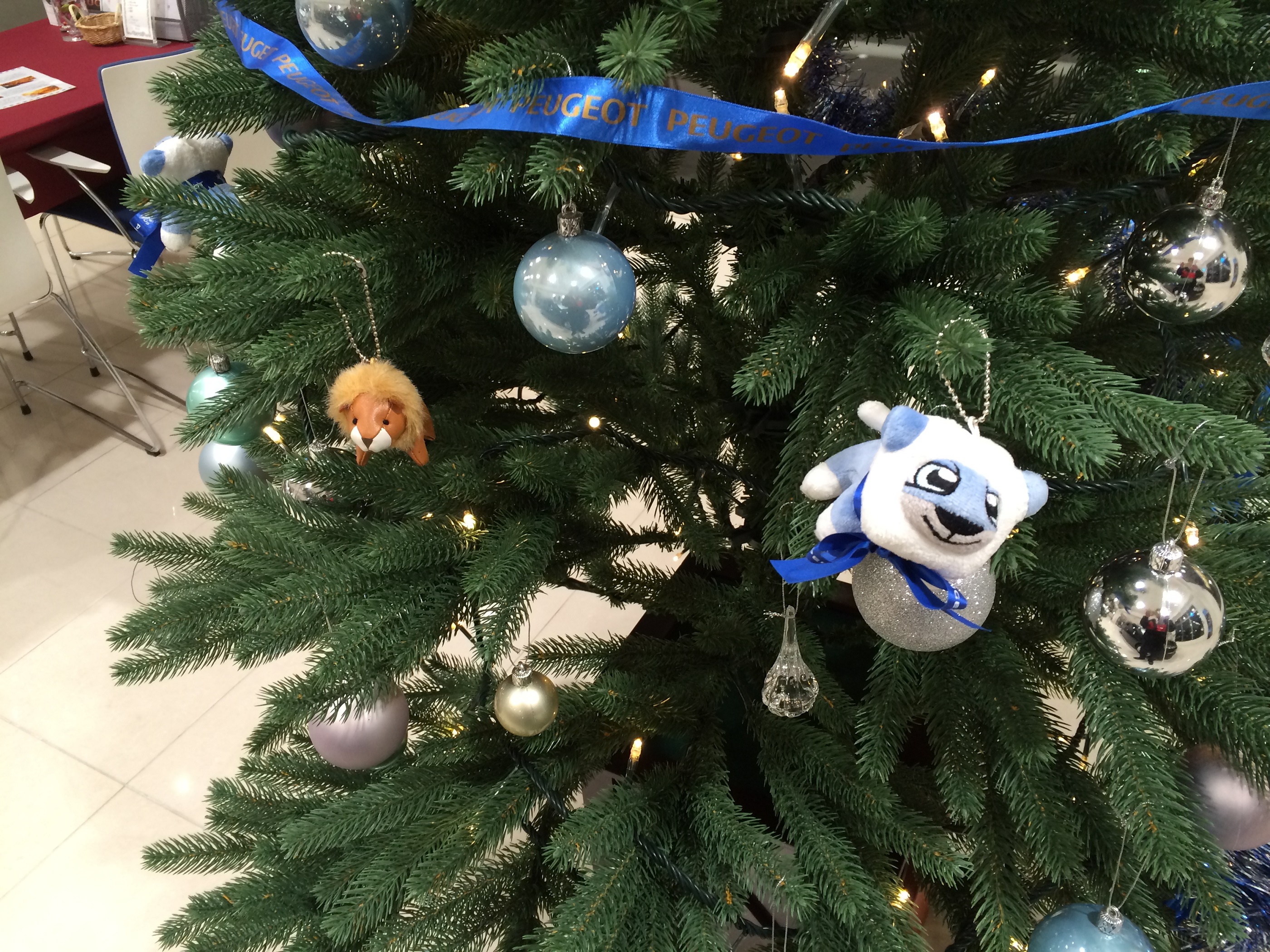 クリスマスツリー飾りました！