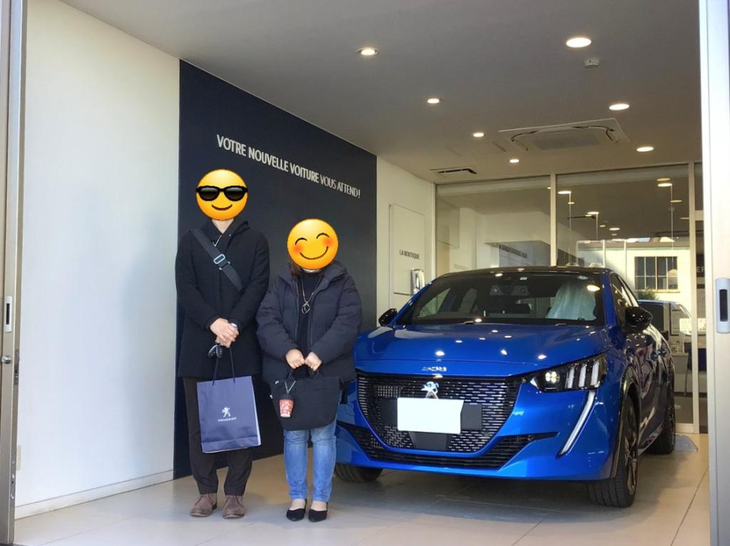 人生にPEUGEOTで華を！ご納車おめでとうございます☆
