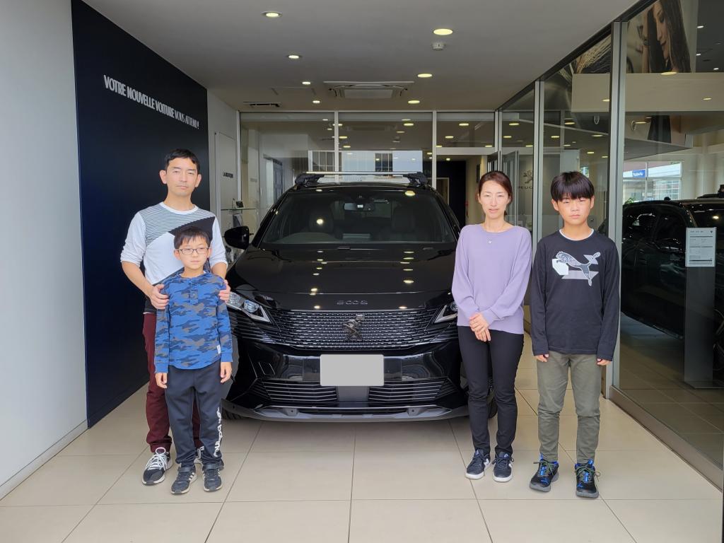 人生にPEUGEOTで華を！ご納車おめでとうございます☆