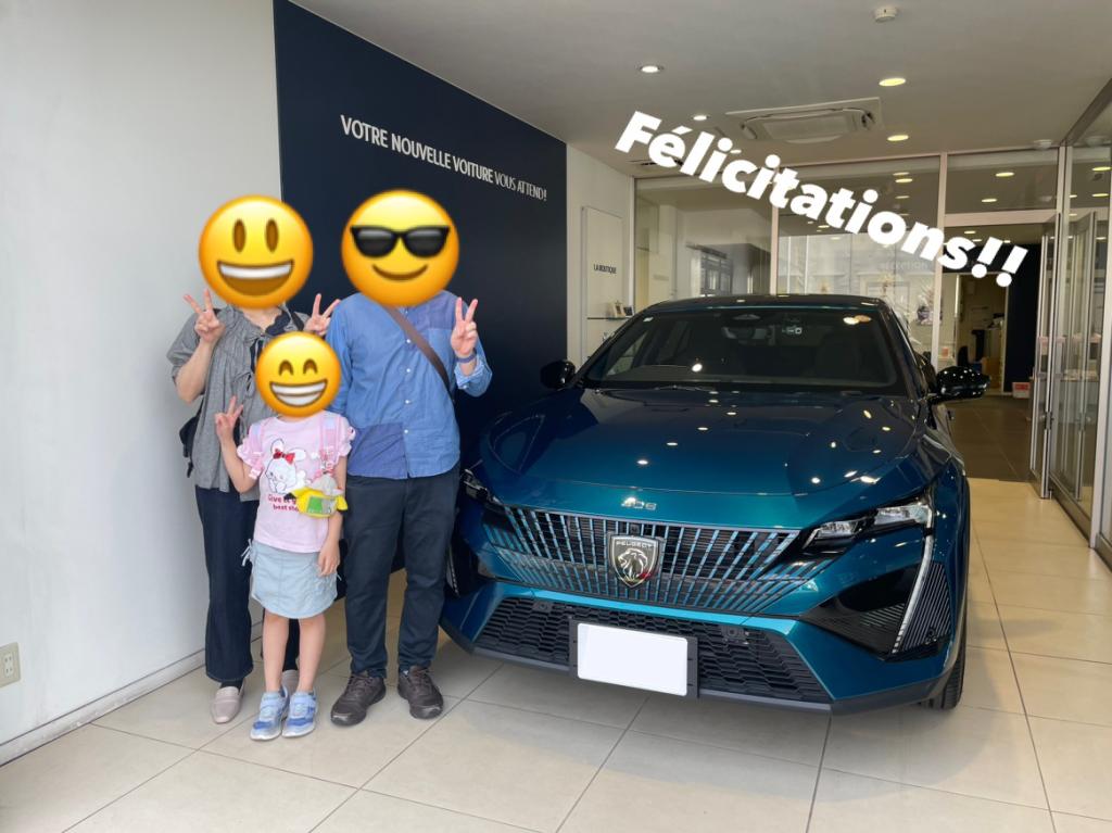 人生にPEUGEOTで華を！ご納車おめでとうございます☆