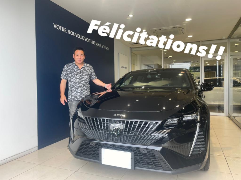 人生にPEUGEOTで華を！ご納車おめでとうございます☆