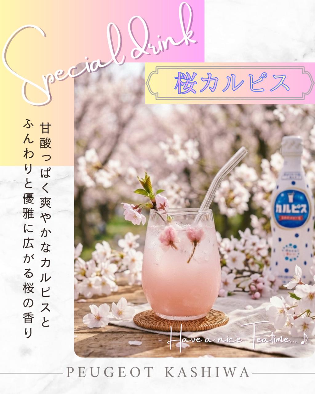 NEW✨4月スペシャルドリンクのお知らせ